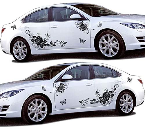 Oshotto(Technology from Taiwan) 2pcs Car Side Body Sticker Auto