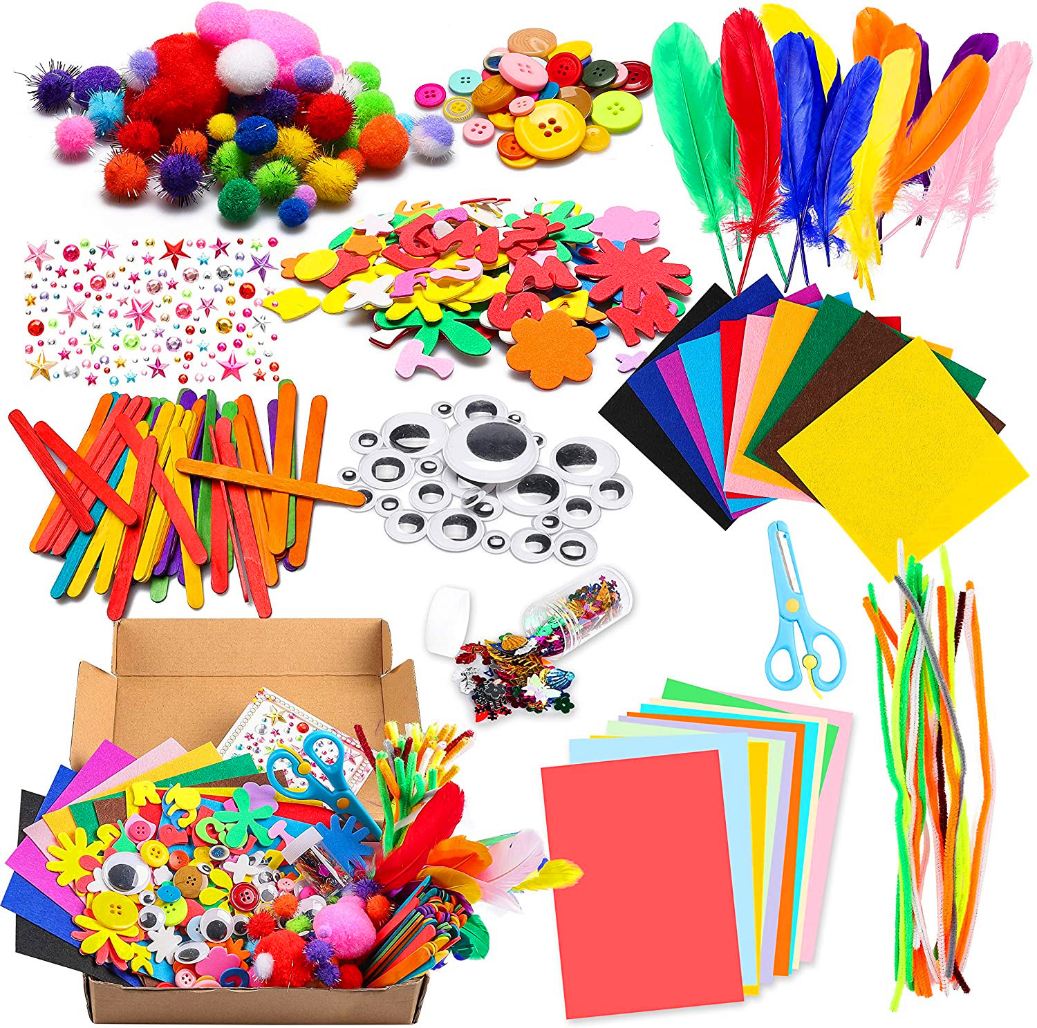 wholesale-diy-set-children-s-handicrafts-handmade-children-s-collage