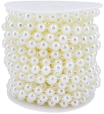 Phinus 1950 Pcs Pearl Beads with Hole, 5 Size Pearls for Crafts, Round Loose Pearl Beads for Jewelry Making, Pearls for Jewelry Making, Decoration
