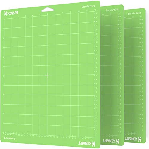 Gwybkq Cutting Mat for Cricut Maker/Explore Air 2/Air/One (12x12Inch),6  Pack Light Blue Adhesive Sticky Pads Non-Slip Replacemen