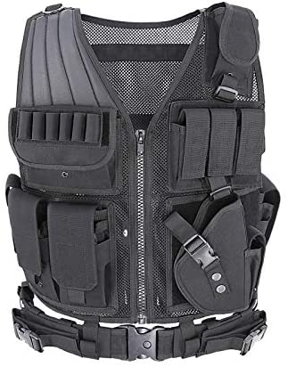 Wholesale MGFLASHFORCE Tactical Vest Breathable Adjustable Assault Vest ...