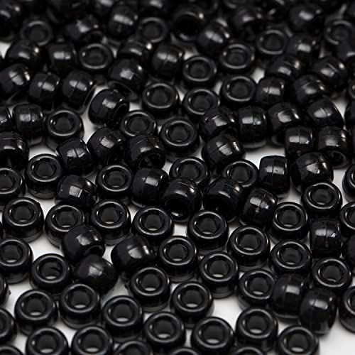 1000 Macaron Candy Pony Beads, Beads for Crafts, Hair Beads, Beading Supplies, Beads for Jewelry Making