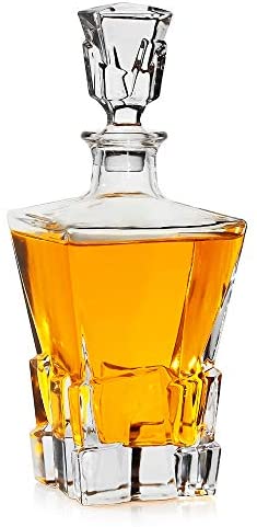 Wholesale LUXU Whiskey Decanter, Square Whiskey Decanter with Stopper ...