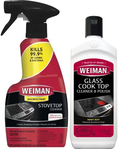 CERAMA BRYTE Cooktop Cleaner Kit - Lemon Scent, Glass Top-Safe, All  Surface, Easy Cleaning - 10 oz Bottle, Scraper, Cleaning Pad & Grip Tool in  the Cooktop Cleaners department at