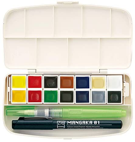 Watercolor Palette Norberg & Linden LG Water Color Paint Set - 36