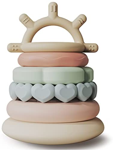 Toddler Stacking Bath Cup Toys, Baby 8PCS Stackable Nesting Cups For 6+  Months Girls, Water Pool Tub Toy For Infant Age 1-3, Kids Early Educational  Mo