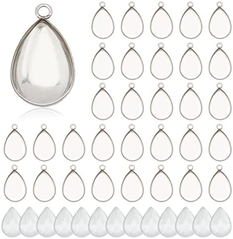 PandaHall Elite 8 Pack 7 Grids Jewelry Dividers Box Organizer Clear Plastic Bead