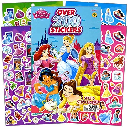 Frozen 2- 4 Sheet Foil Cover Sticker Pad, 200+ Stickers