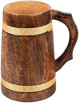 2PCS Wooden Tea Cups Natural Bamboo Coffee Mug Wine Mug Camping Cup Travel  Craft Tea Drinking Cup Gift Outdoor Mug for Drinking Tea Coffee Wine Beer