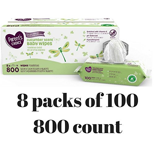 Parent's Choice Fruit Flavored Pacifier Wipes, 40 Count