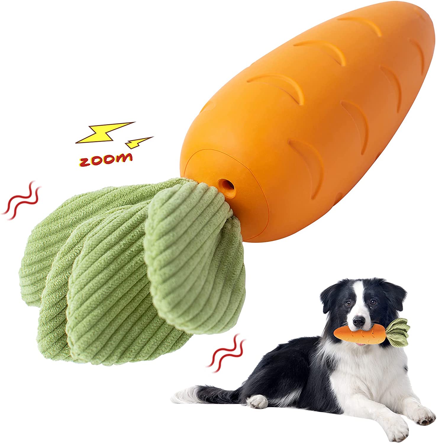 Bullymake Nylon Steak Chew Toy for Dogs Durable Dog Toy for Aggressive Chewers Made in USA