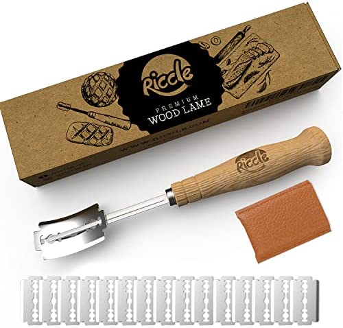 Premium Lame Bread Tool for Bakers, Handcrafted Bread Scoring Knife Lame  with 5 Replaceable Blades, Homemade Pizza, Cake or Bread Lame Cutter Dough  Scoring Tool with Leather Protective Cover