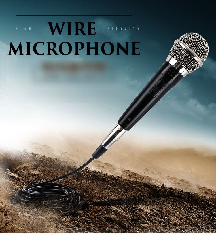 Wholesale Wired Unidirectional Dynamic Microphone