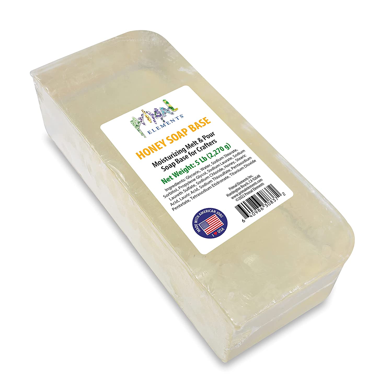 Saponify - 2Lb Aloe Melt and Pour Soap Base, Skin-Enhancing Pure