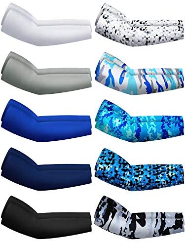 Rescoto 2 Pairs UV Protection Cooling Arm Sleeves Sun Sleeves UPF 50 Men  Women : : Clothing, Shoes & Accessories