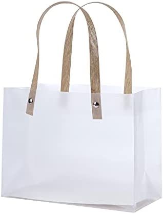 Weewooday 100 Pieces Thank You Bags Plastic Shopping Bags with Soft Loop  Handle for Retail Stores, Boutiques, Party Favors, Wedding, Showers