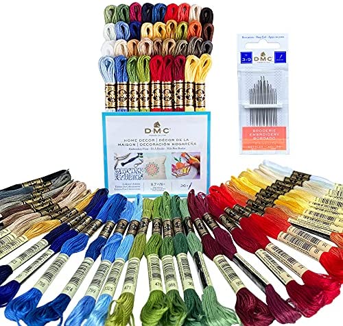  DMC Embroidery Floss Assortment 100 Colors. Genuine Made in  France : Arts, Crafts & Sewing