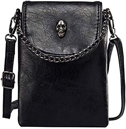 ENJOININ Gothic Coffin Shape Fashion Purses and Handbags for Women Halloween Shoulder Bag Backpack