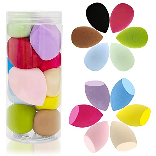 InnoGear Makeup Sponge, 10 Pcs Makeup Sponges Blender Set Beauty Cosmetic  Foundation Blending Applicator Puff, Flawless for Liquid Cream Powder