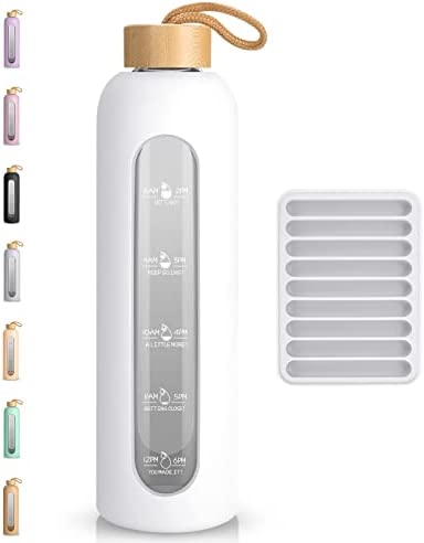 Avana® Makai - Glass Water Bottle with ClearSip® Glass Spout