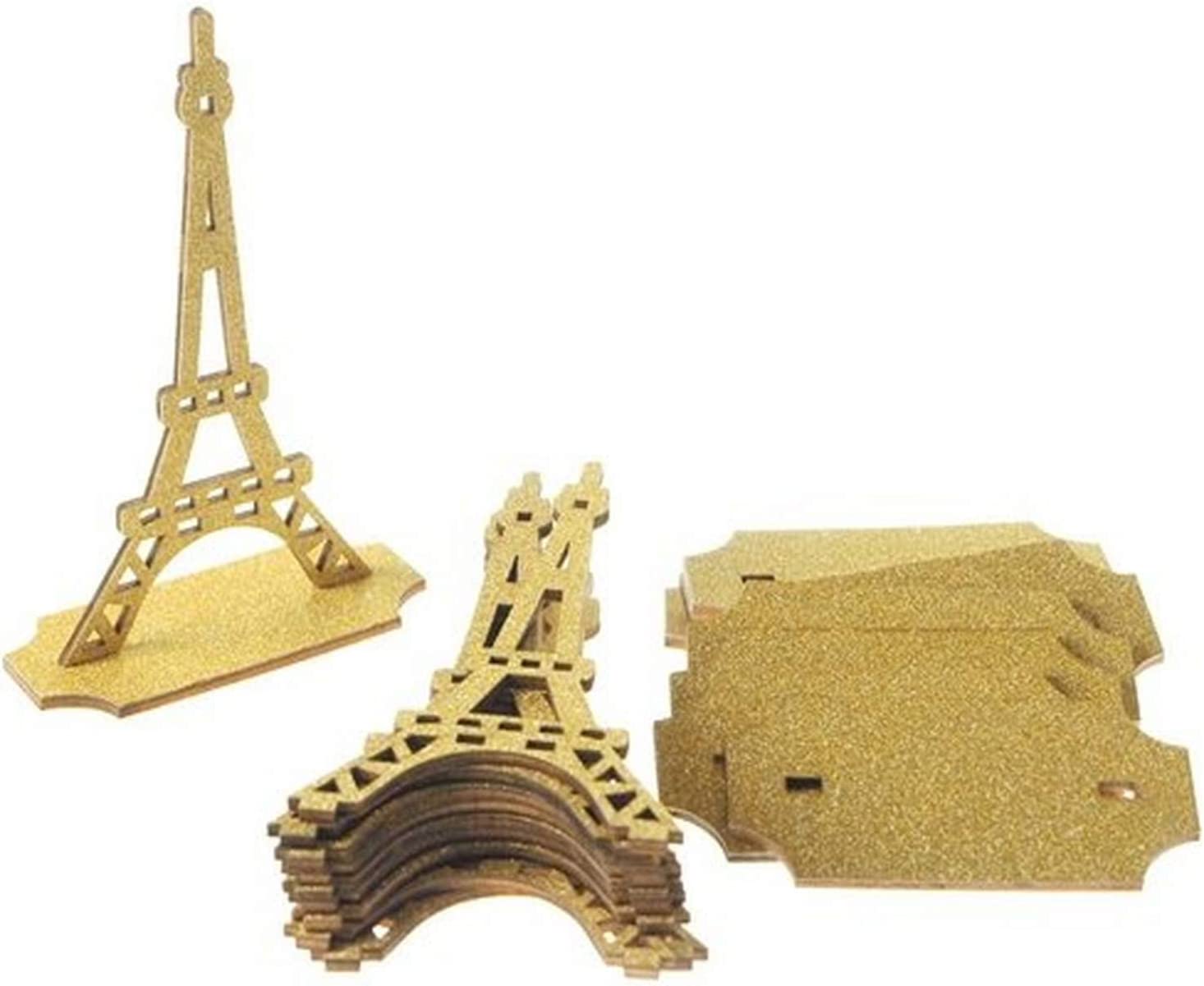 BESPORTBLE Eiffel Tower Statue Decor Gold Paris Eiffel Tower Decoration  Eiffel Tower Cakes Topper French Eiffel Tower Office Ornament Eiffel Tower