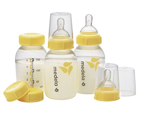 Thyseed Weaning Baby Bottles Wide Neck Breastmilk Storage Bottle for  Breastfeeding Babies Newborn Essentials Toddler Gift Set Infant Formula  Feeding