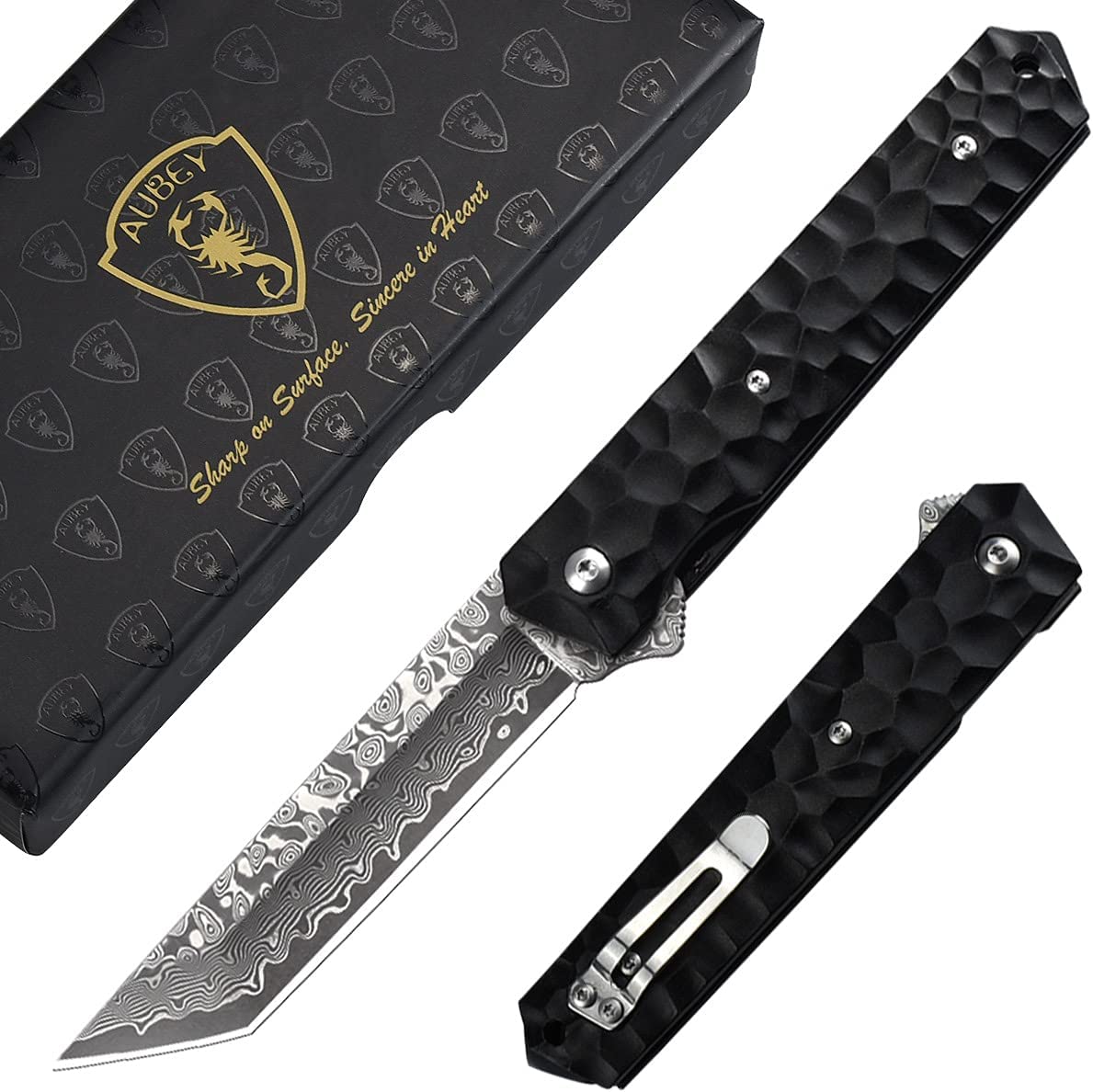 5 Inch OTF Automatic Knife Firecracker A1 - Black – Panther Wholesale