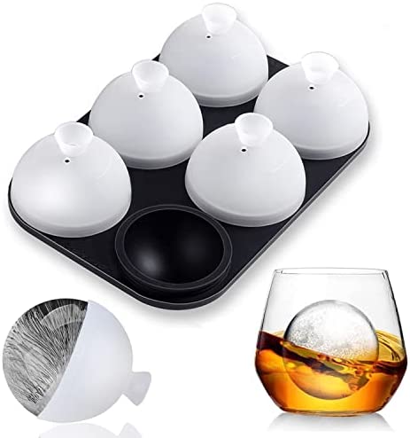 Buy Wholesale China Whisky Ice Ball Plastic Silicone Ice Cube Tray Mold  With Cover Ice Ball Maker & Whisky Ice Ball at USD 0.09