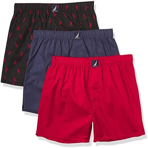 Nautica men's woven boxer