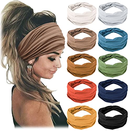  YIRUIKEJI Curly Thick Hair Headband,Sunglasses