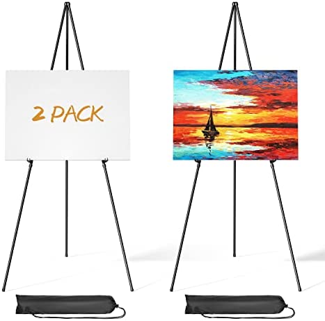 Smaronocher Easel Stand for Display 63'' Easels for Wedding Sign