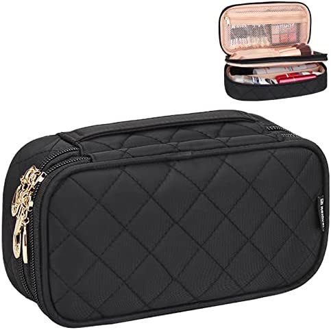 Dobmit DOBMIT Canvas Cosmetic Bag, 4PCS Multi-Function Cosmetic Bag for  Purse, Large capacity Cute Toiletry Bags Packet for Women Girls