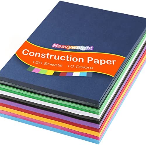 Tru-Ray (P6588-4) Heavyweight Construction Paper Bulk Assortment