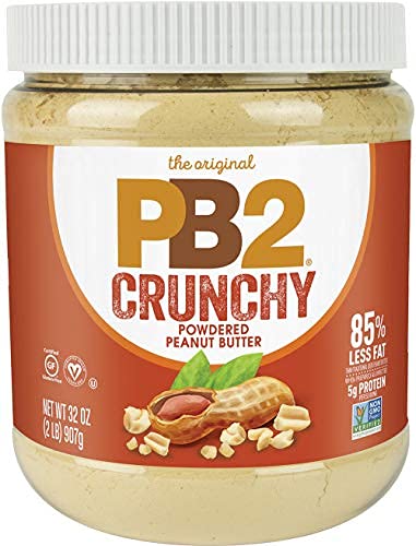 PB2 Powdered Peanut Butter Bundle - Original PB2 and Cocoa PB2 Peanut  Butter Powder (Two 16oz Jars)
