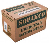 SOPAKCO EMERGENCY MRE Ration Box – Meal Ready to Eat Pack – 16 pcs Fully Cooked Meals for Emergencies – Clear, Strong and Durable Packaging – 5 Years Extended Shelf Life – 6 Menu Varieties/Box: Home Improvement
