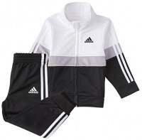adidas Baby Boys' Li'l Sport Tricot Jacket & Jogger Clothing Set: Clothing