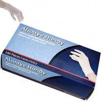 Always Handy Vinyl Powder Free Gloves 100/box, General Purpose, Foodservice Clear Gloves, Large: Home & Kitchen