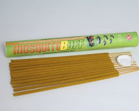 MosquitoBOff Natural Mosquito Repellent Incense Sticks for Outdoors - CITRONELLA Essential Oil - DEET Free (12 Long Burn Sticks) : Garden & Outdoor
