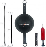 MaxxMMA Double End Ball, Pump Included : Sports & Outdoors