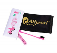 Ali Pearl Silky Edge Styling Scarf Frontal Headband & Edge Brush for Baby Hair & Soft Tape Measure & Cute Makeup Bag Set to Make Perfect Edges : Beauty
