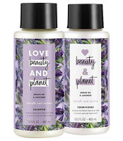 Love Beauty and Planet Argan Oil and Lavender Smooth and Serene Shampoo and Conditioner Set, 13.5 Ounces each : Beauty