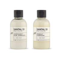 Le Labo Santal 33 Shampoo & Conditioner 3oz each (Clear Bottle) set of 2 bottles, 6oz Total : Beauty