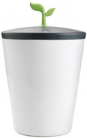 Chef'n 401-420-120 EcoCrock Counter Compost Bin Black/White 3.3 liter 1: Home & Kitchen