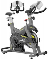 pooboo Magnetic Exercise Bikes Stationary Bike Belt Drive Indoor Cycling Bike Fitness Bike for Home Cardio Workout Bike Training with LCD Monitor : Sports & Outdoors