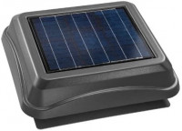 Broan-NuTone 345SOWW Surface Mount Solar-Powered Attic, Energy-Saving Ventilator, Weathered Wood, 28-Watts, 537 CFM - Built In Household Ventilation Fans
