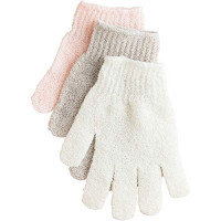 Urbana Exfoliating Gloves for Shower, Bath, and Cleansing – Assorted Colors, 1 Pair: Beauty
