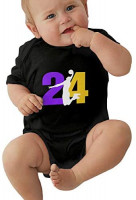 BenF Kobe-Bryant Baby Onesie Outfits Short Sleeve T-Shirt Bodysuit Romper for 3 Months: Clothing