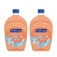 Softsoap Antibacterial Liquid Hand Soap Refill, Crisp Clean, 50 Oz. (Pack of 2) : Beauty