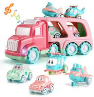 temi cartoon vehicles playset