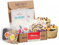 BAKETIVITY Kids Baking DIY Activity Kit - Bake Delicious Bug Cupcakes with Pre-Measured Ingredients – Best Gift Idea for Boys and Girls Ages 6-12: Toys & Games